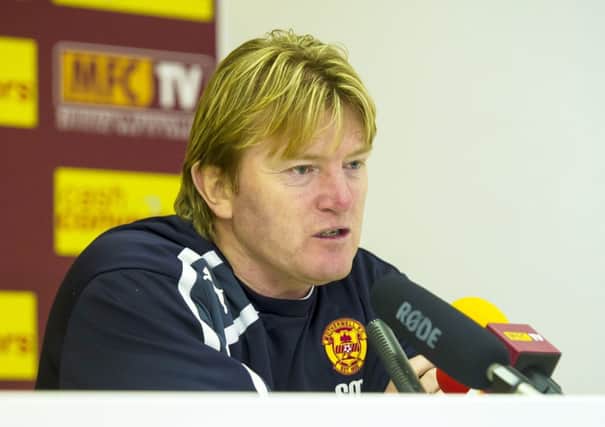 Stuart McCall is philosophical about needing to use young players. Picture: SNS