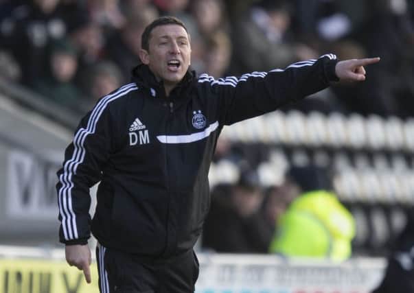 Aberdeen manager Derek McInnes during his side's game with St Mirren. Picture: PA