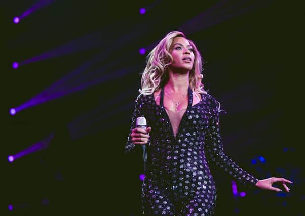 Beyonce onstage at the SSE Hydro in Glasgow. Pictures: Rob Hoffman
