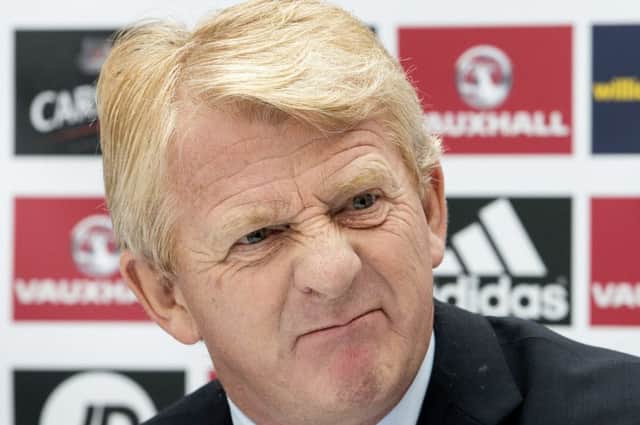 Gordon Strachan wants to see his squad of players working together with a consistent system. Picture: SNS