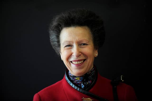 Princess Anne launched the new international hub at Moredun. Picture: Jane Barlow