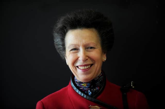 Princess Anne launched the new international hub at Moredun. Picture: Jane Barlow