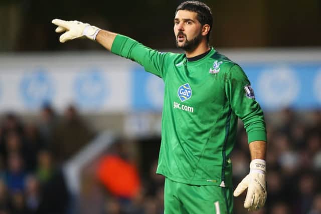 Julian Speroni has spent a decade between the sticks with Crystal Palace. Picture: Getty