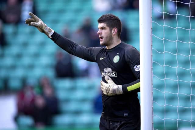 Fraser Forster is just 31 minutes away from breaking another record. Picture: SNS