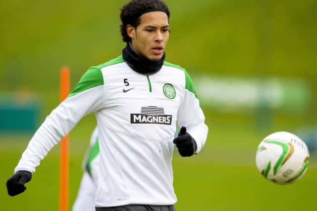 Celtic's Virgil Van Dijk. Picture: SNS