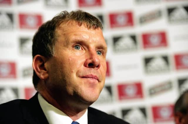 There will be no horse trading for Stewart Regan ahead of the Euro 2016 draw. Photograph: Craig Watson/SNS