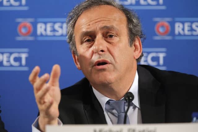 UEFA President Michel Platini. Picture: AP