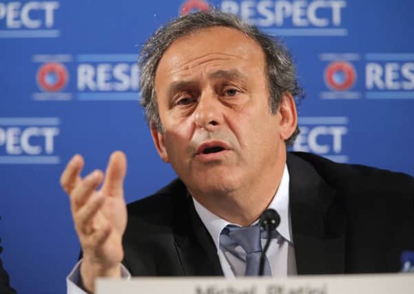 UEFA President Michel Platini. Picture: AP