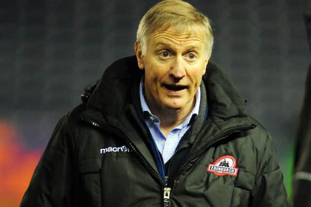 Edinburgh Rugby head coach Alan Solomons. Picture: Ian Rutherford