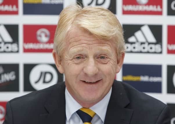 Scotland manager Gordon Strachan. Picture: PA