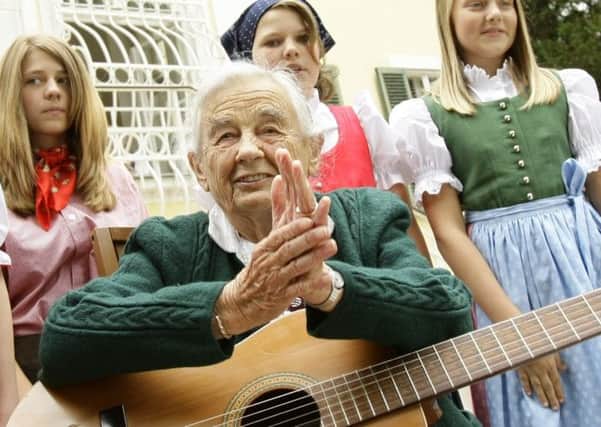 Maria von Trapp and her family were portrayed in the 1965 film The Sound of Music. Picture: Reuters
