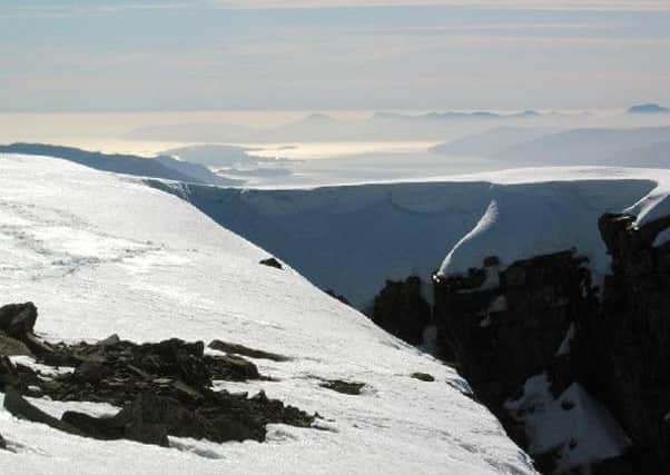 File photo of Ben Nevis. Both climbers were injured in the Coire Leis area. Picture: Geograph.co.uk