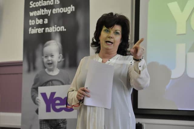 David Bowie and Elaine C Smith both got involved in the Scottish independence debate. Picture: Robert Perry