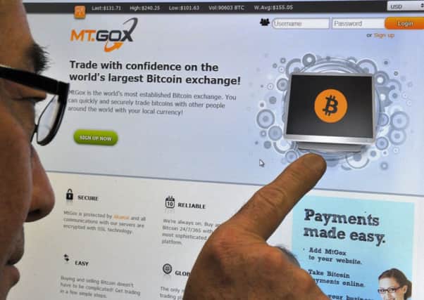 The Mt. Gox site has apparently been taken offline. Picture: Getty