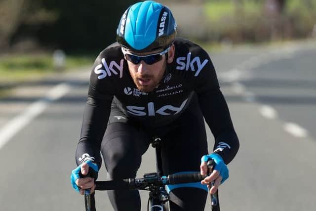 Sir Bradley Wiggins said it would be nice to win in the UK. Picture: Getty