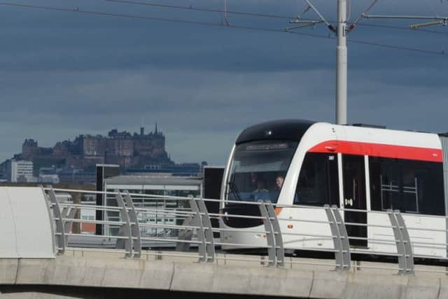 Edinburgh Trams. Picture:  Neil Hanna