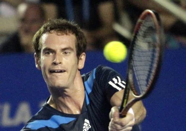 World No 7 Andy Murray overcame Spaniard Pablo Andujar 3-6, 6-1, 6-2. Picture:Getty