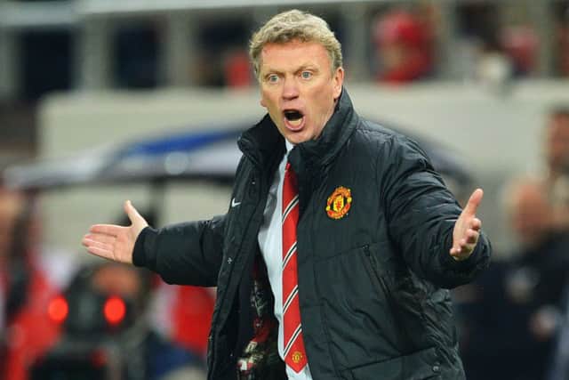 David Moyes has endured a troubled introduction to life at Old Trafford. Picture: Getty