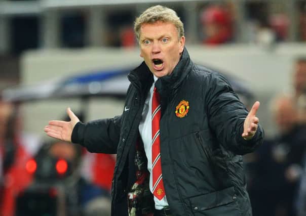 David Moyes has endured a troubled introduction to life at Old Trafford. Picture: Getty