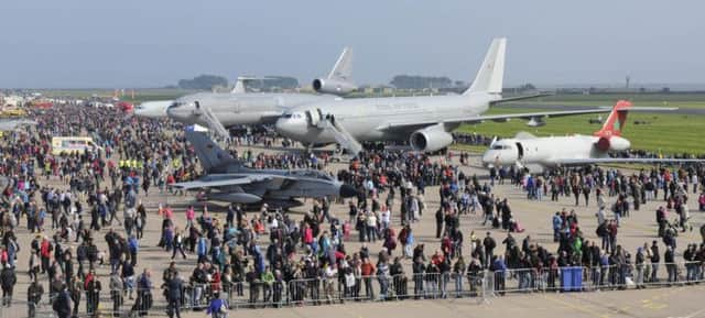 RAF Leuchars Airshow in 2013. Picture: Crown Copyright