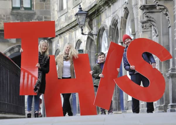 The launch of the This is Edinburgh campaign on Victoria Street. Picture: Phil Wilkinson