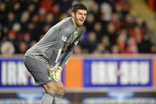 Fraser Forster is one of four goalkeepers in the England squad. Picture: SNS