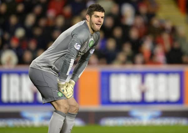 Fraser Forster is one of four goalkeepers in the England squad. Picture: SNS