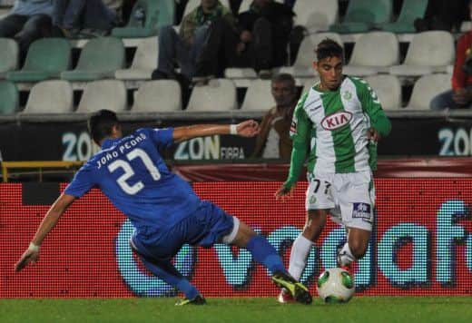 Ricardo Horta in action