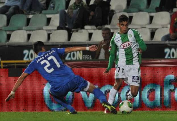 Ricardo Horta in action