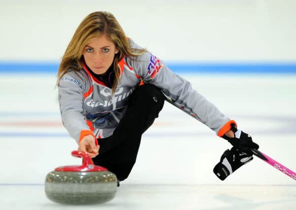 Eve Muirhead, training at the Peak Sports Village where the new centre will be based. Picture: TSPL