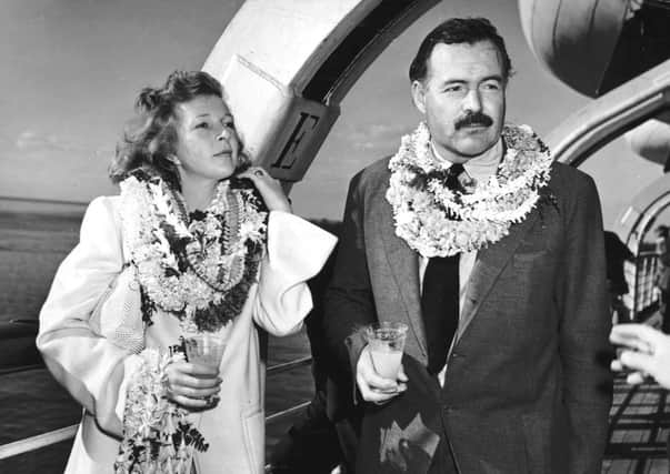 Martha Gellhorn with husband Ernest Hemingway, whom she married in 1940. Picture: Getty