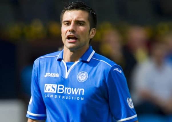 Former St Johnstone forward Rory Fallon tops the list for most pointless signing. Picture: SNS