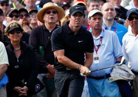 Rory McIlroy at the sixth during the Honda Classic. Picture: Getty