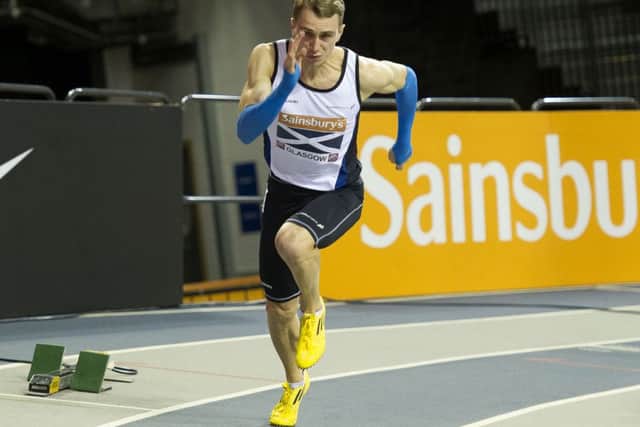 Team Scotland's Jamie Bowie competes in the men's 400m. Picture: SNS