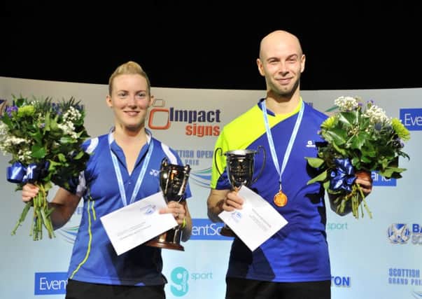Robert Blair and Imogen Bankier. Picture: Contributed