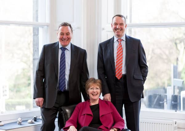 Elaine Motion and the team at Balfour + Manson. Picture: Contributed