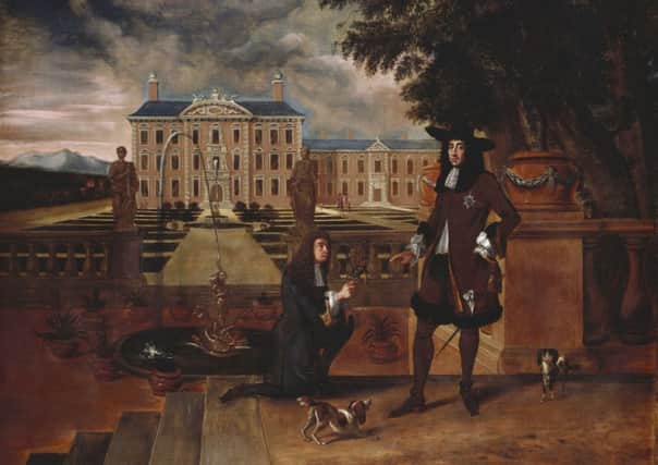 Painting of Charles II presented with a Pineapple (FiG.98). Picture: Royal Collection Trust