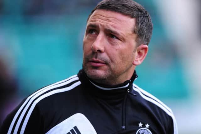 Aberdeen manager Derek McInnes. Pic: Ian Rutherford