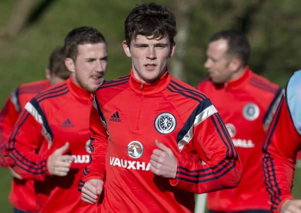 Scotland new boy Andrew Robertson Picture: SNS