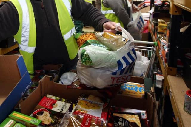 The Trussell Trust said 56,000 people had used food banks over the past year. Picture: PA
