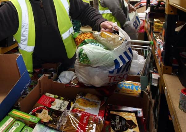 The Trussell Trust said 56,000 people had used food banks over the past year. Picture: PA