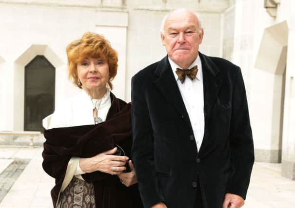 File photo of Prunella Scales and her husband Timothy West. Picture: PA