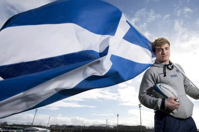 Edinburgh and Scotland No 8 David Denton admitted it was tough to be dropped for the Italy game. Picture: SNS