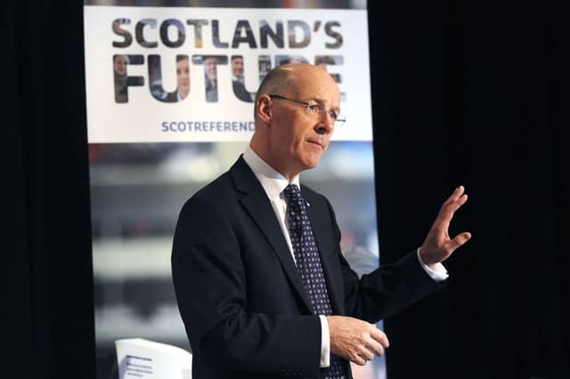 Finance Secretary John Swinney. Picture: JP