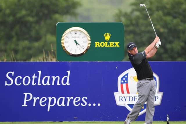 Scotland prepares to host the 2014 Ryder Cup with the introduction of wifi. Picture: Ian Rutherford