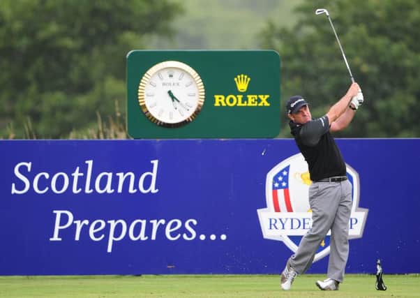 Scotland prepares to host the 2014 Ryder Cup with the introduction of wifi. Picture: Ian Rutherford
