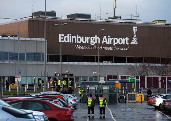 Edinburgh Airport is set for a busy Sunday following the Six Nations game. Picture: Phil Wilkinson