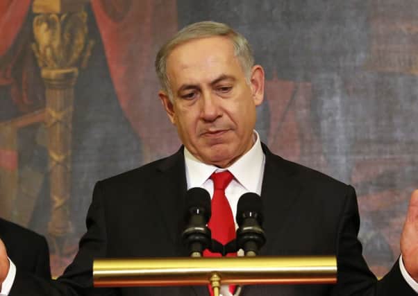 Israeli  prime minister Benjamin Netanyahu condemned the shipment of rockets. Picture: Reuters
