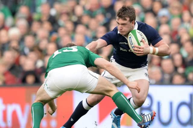 Stuart Hogg says he is much wiser than as an exciting teenager two years ago. Picture: SNS