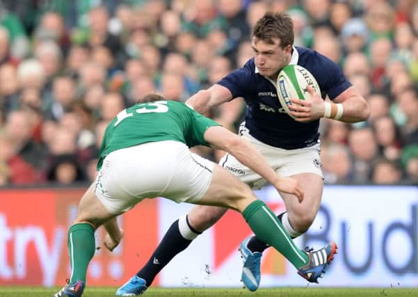 Stuart Hogg says he is much wiser than as an exciting teenager two years ago. Picture: SNS